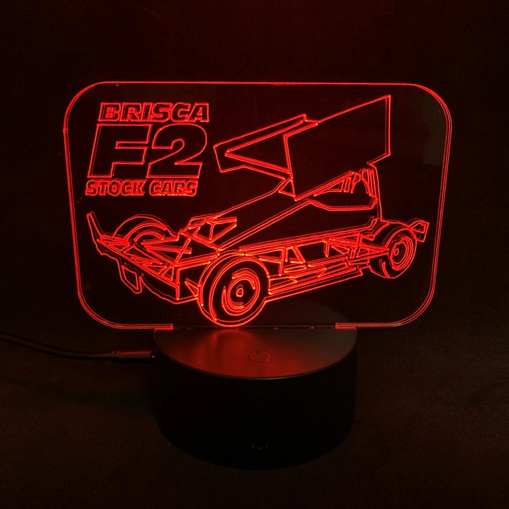 Brisca Formula 2 F2 LED Night Light  Night Light Stock Car & Banger Toy Tracks