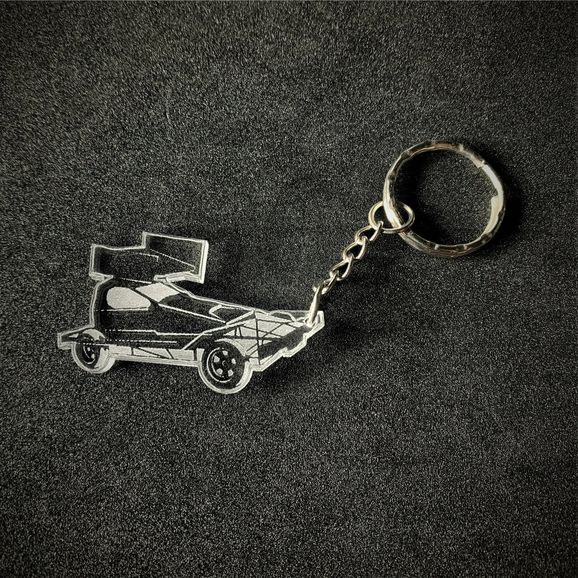 Brisca V8 Keyring - Key Ring - Stock Car & Banger Toy Tracks