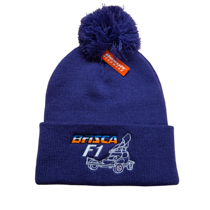 Brisca F1 Beanie Hats with Bobble in a Variety of Colours