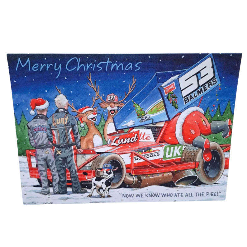 Brisca Formula 1 Christmas Cards Set of 6