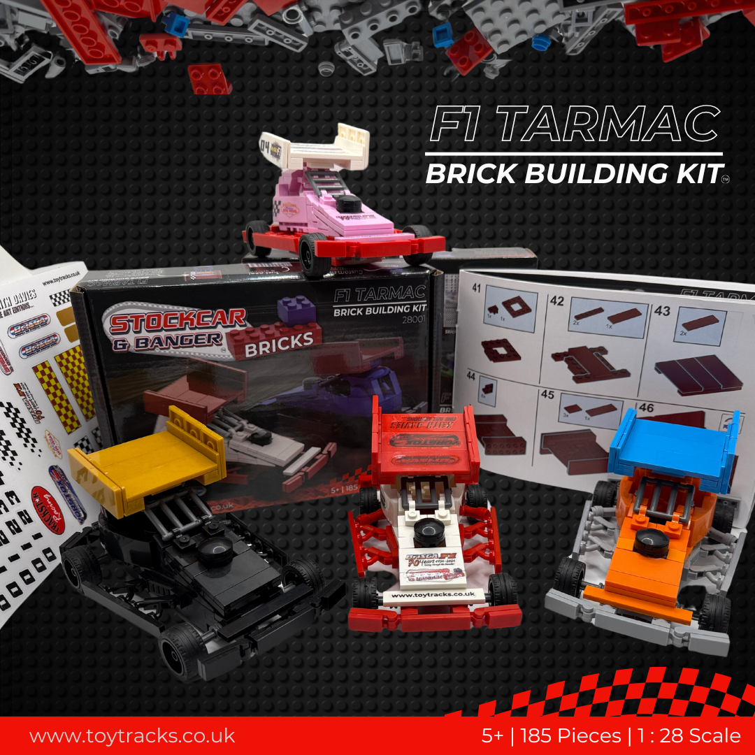 Brisca F1 Stock Car Brick Building Kit - Tarmac