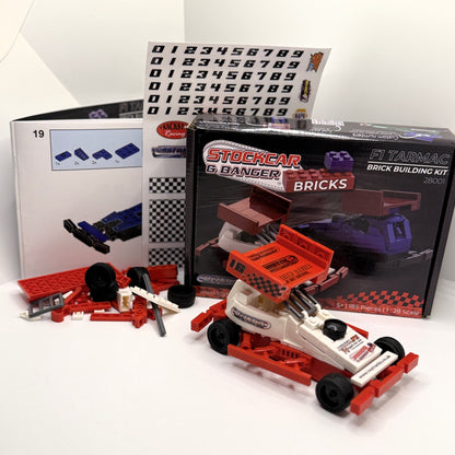 Brisca F1 Stock Car Brick Building Kit - Tarmac