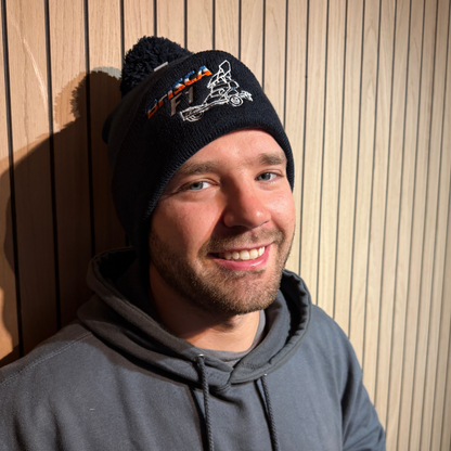 Brisca F1 Beanie Hats with Bobble in a Variety of Colours
