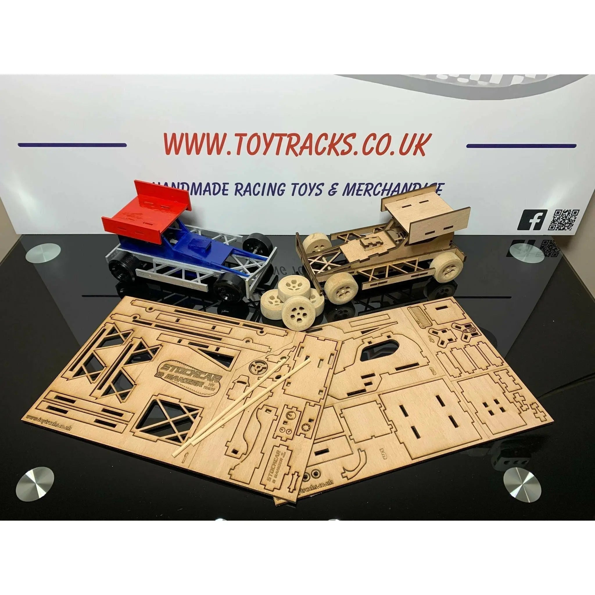 Build your own Stock Car Brisca F1 Tarmac Stock Car Banger Toy Tracks