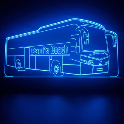 Gepersonaliseerde Volvo vrachtwagen met aanhanger LED-lamp nachtlampje