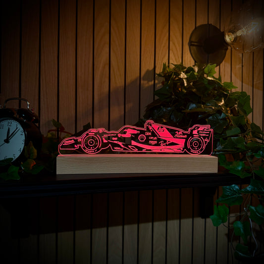 Charles Leclerc Ferrari 2025 LED Lamp Light