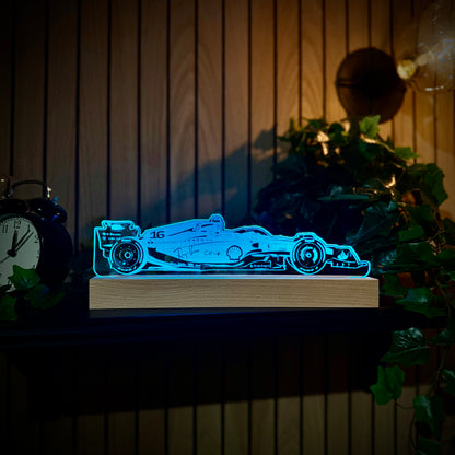 Charles Leclerc Ferrari LED-lamp Nachtlampje