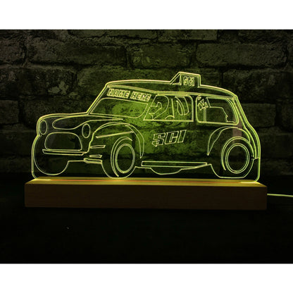 Class 5 Mini Saloon - Autograss Night Light - Night Lights & Ambient Lighting - Stock Car & Banger Toy Tracks