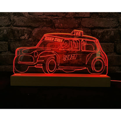 Class 5 Mini Saloon - Autograss Night Light - Night Lights & Ambient Lighting - Stock Car & Banger Toy Tracks