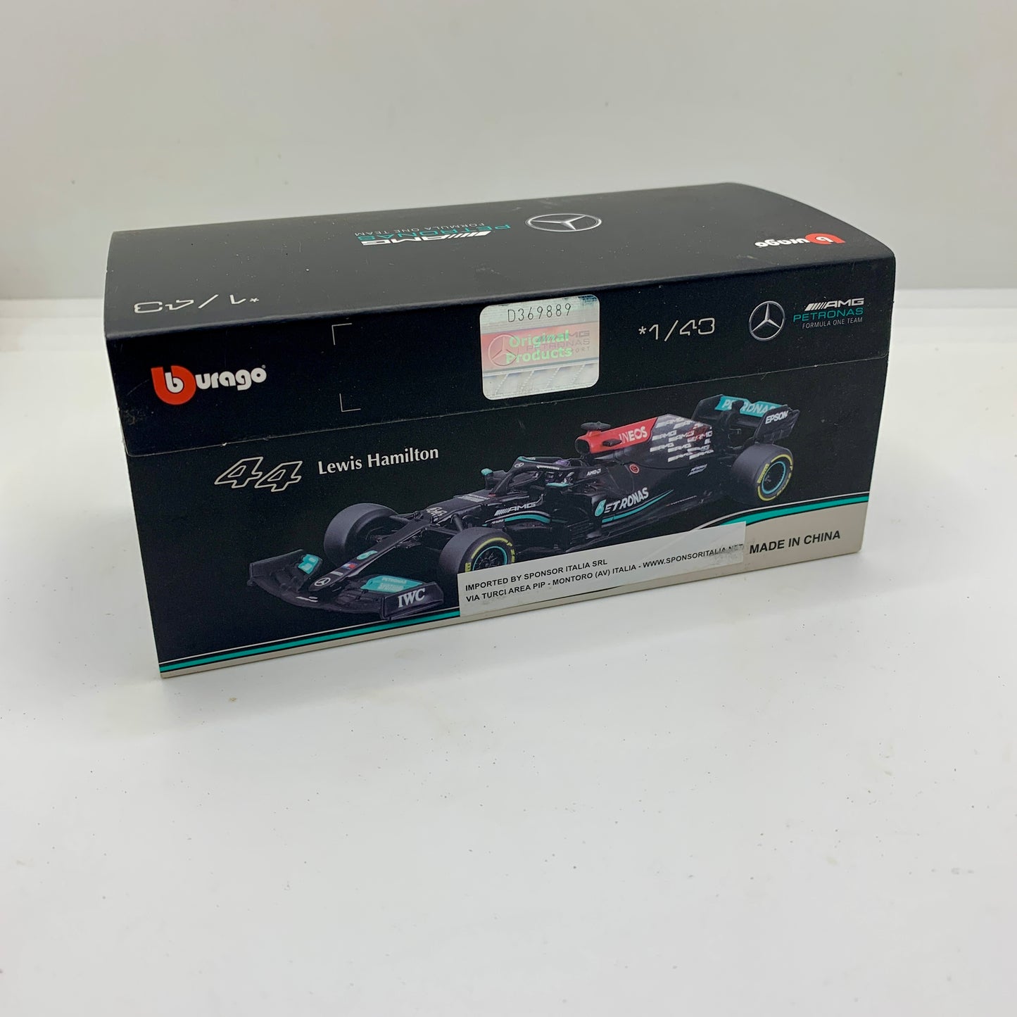 Mercedes AMG F1 W12 E Performance Collectable Cars 1/43 Scale