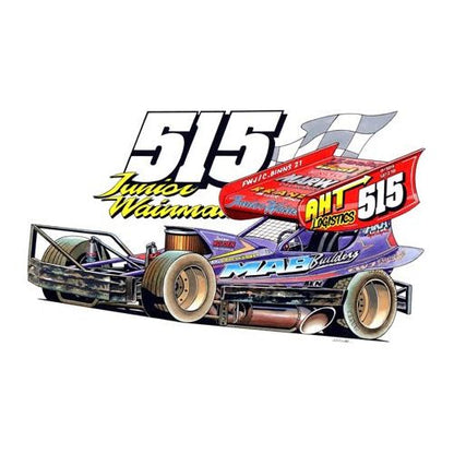 Brisca F1 #515 FWJ karikatuurafdruk