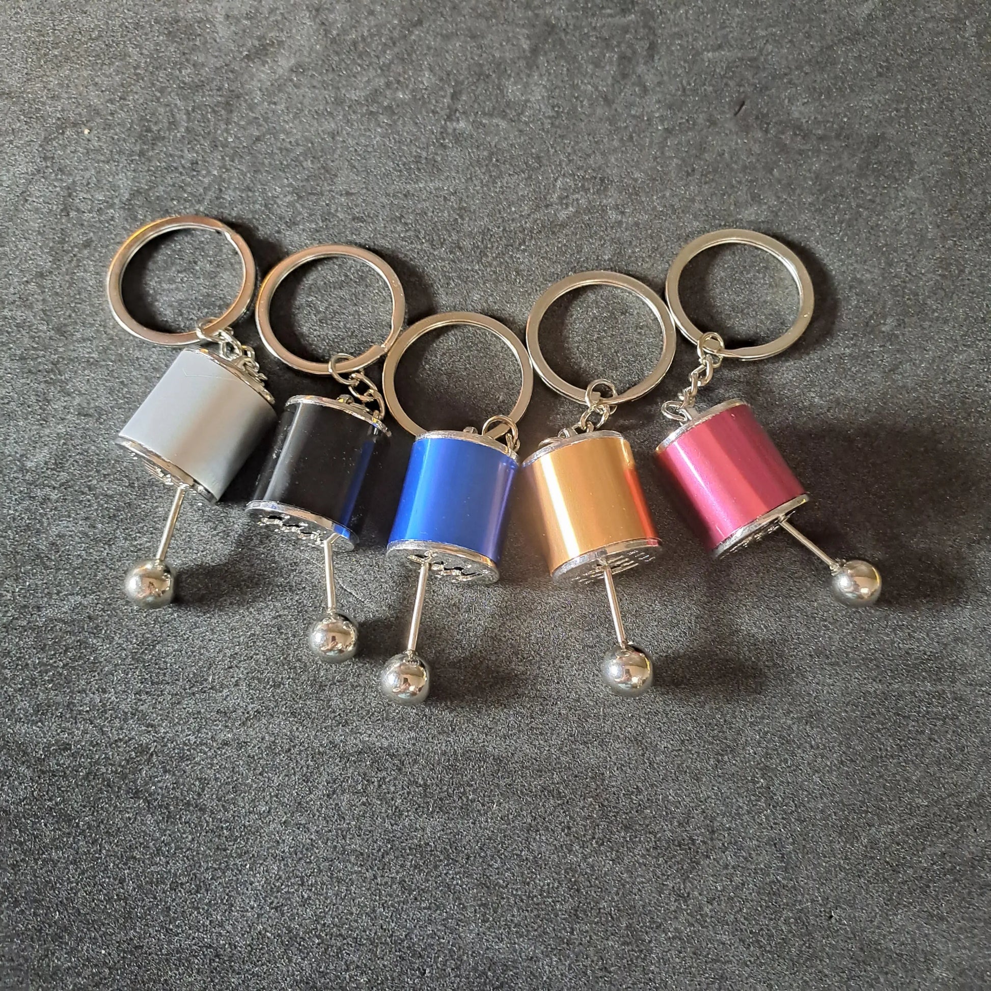 Gear Stick Gear Changer Key Ring 6 Speed Gearbox Keyring Car Part Keyring Key Chain - Key Ring - Stock Car & Banger Toy Tracks