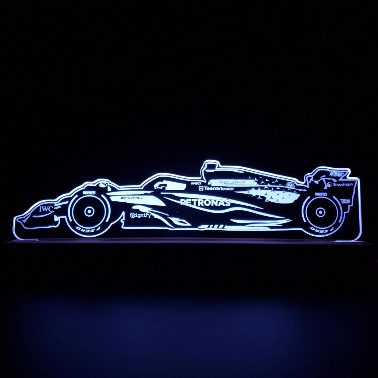 Formule 1 Mclaren LED Lamp Nachtlampje