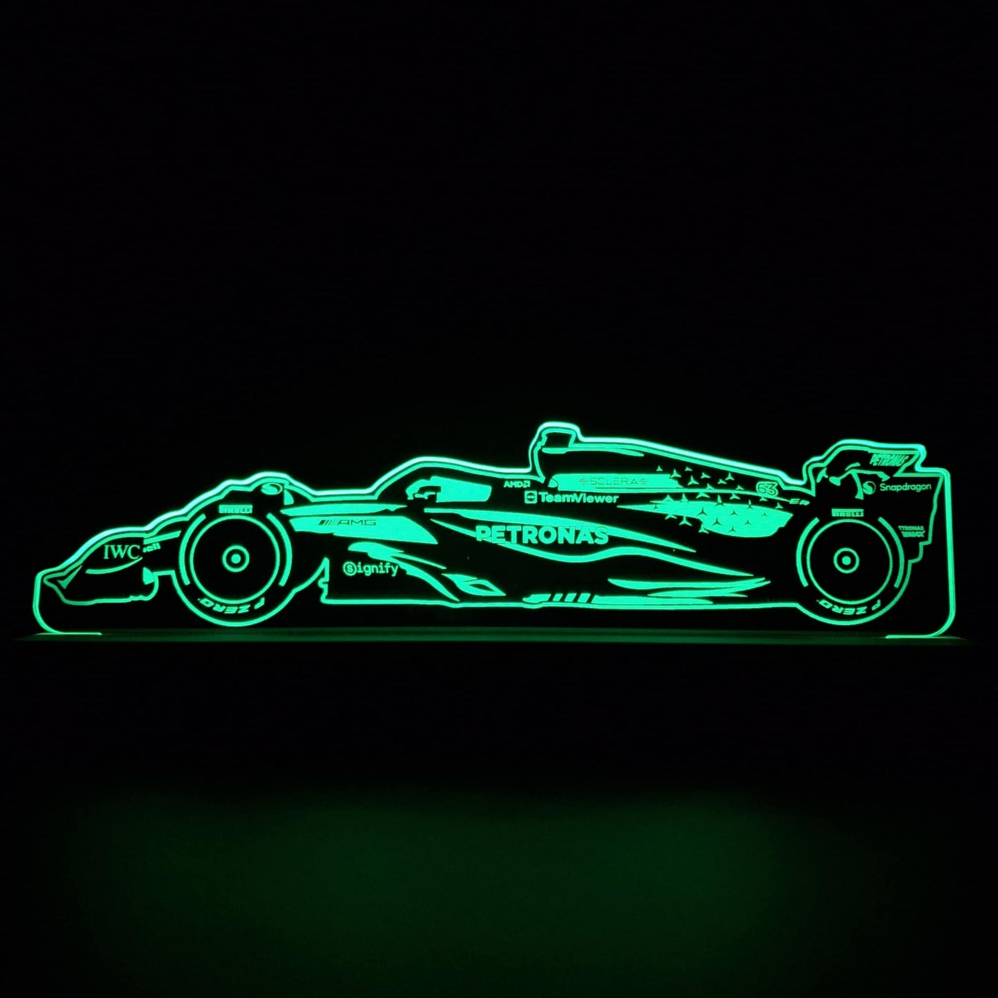 Formule 1 Mclaren LED Lamp Nachtlampje
