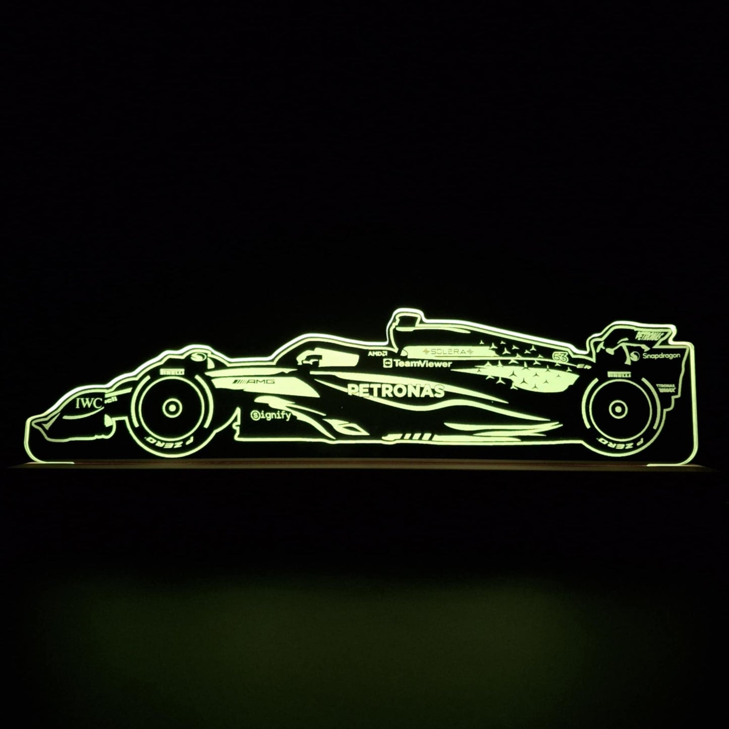 Formule 1 Mclaren LED Lamp Nachtlampje