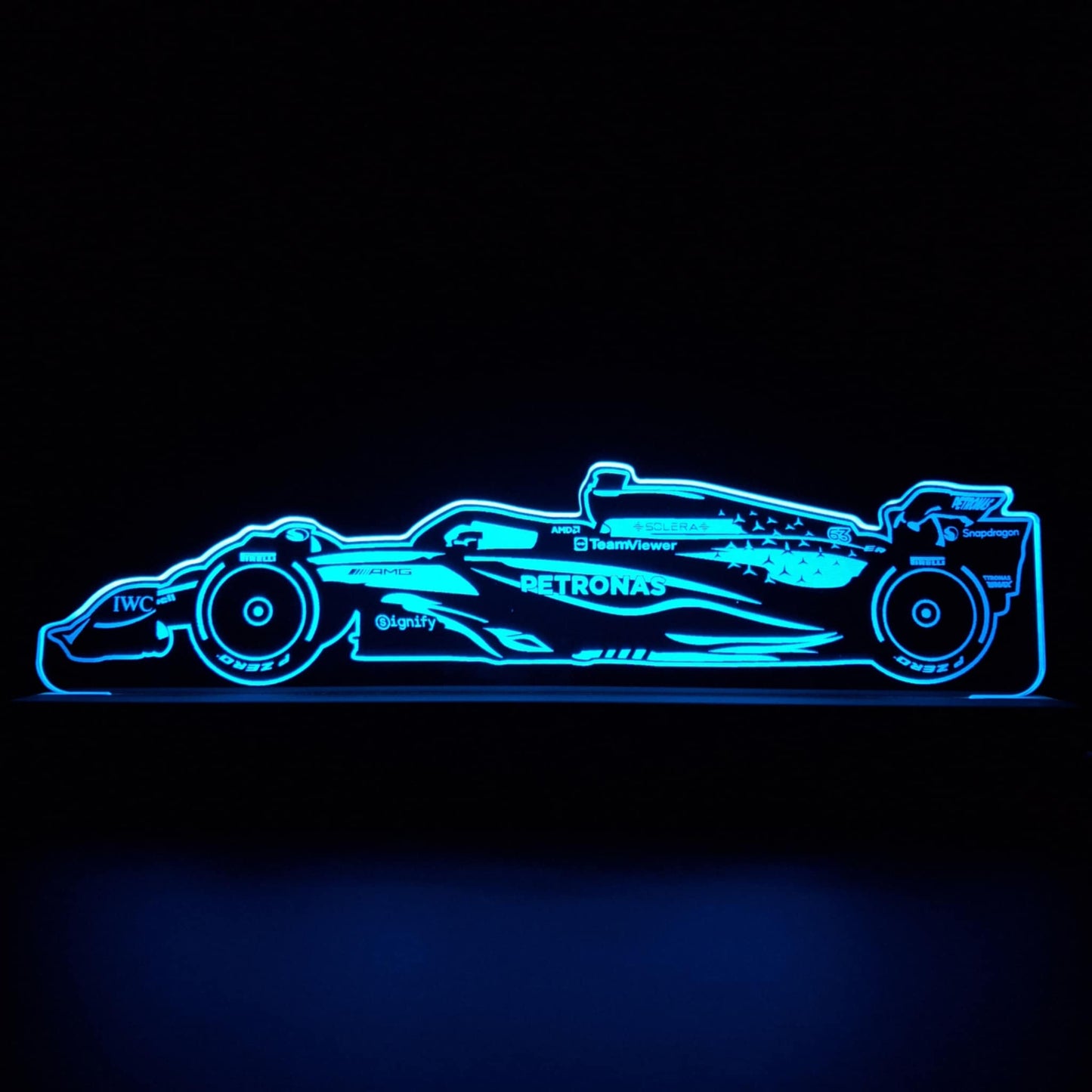 Formule 1 Mclaren LED Lamp Nachtlampje