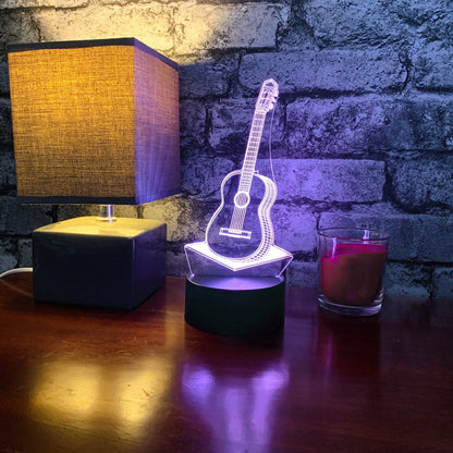 Guitar Night Light - Night Light - Stock Car & Banger Toy Tracks