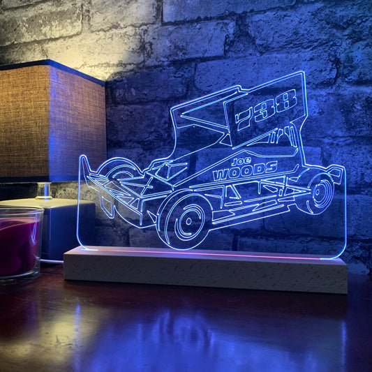 Brisca Formula 2 F2 LED Night Light