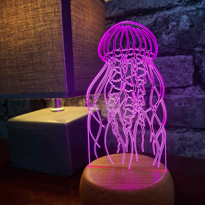 Jellyfish LED Lamp Night Light