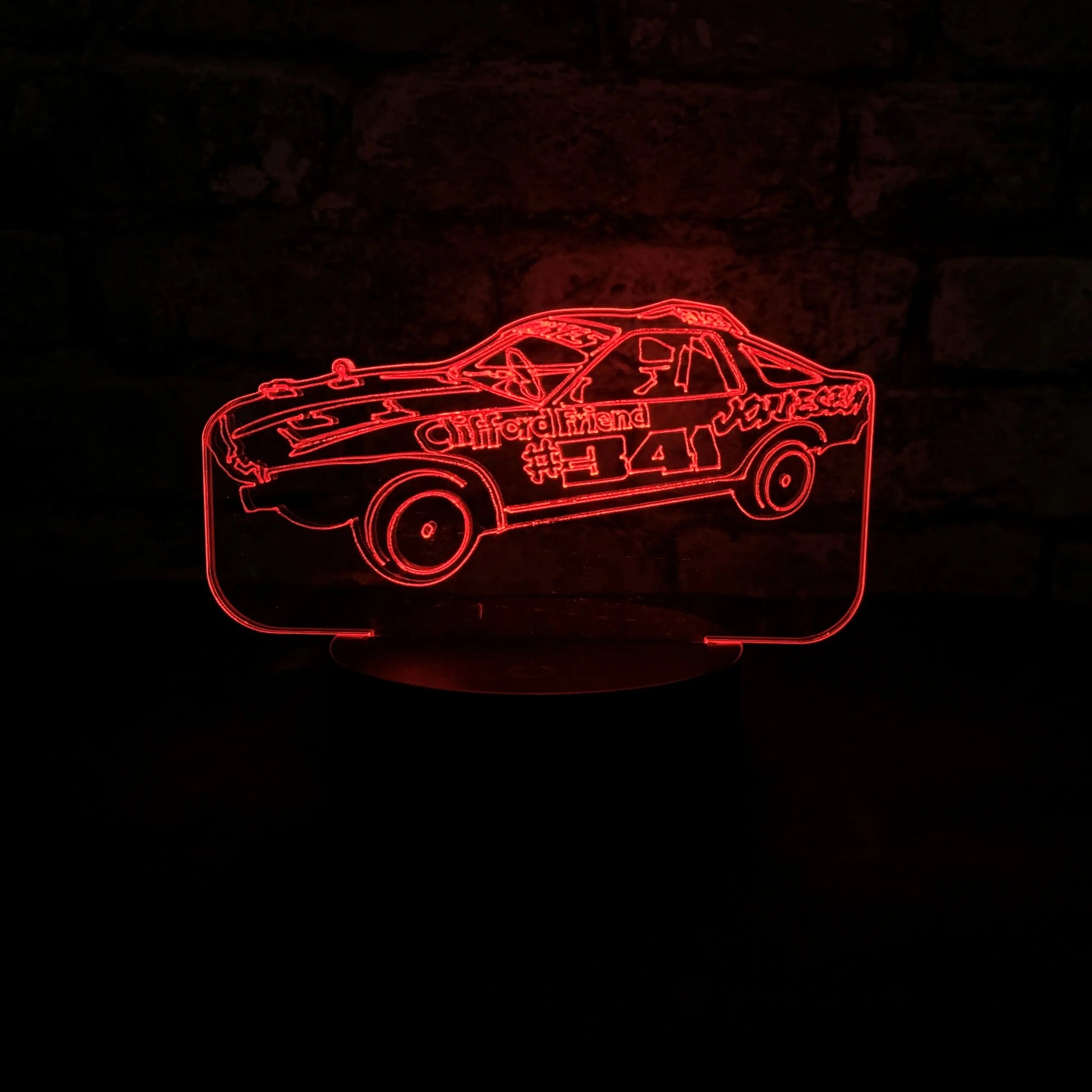 Jonesey #341 Banger LED Night Light  Night Light Stock Car & Banger Toy Tracks