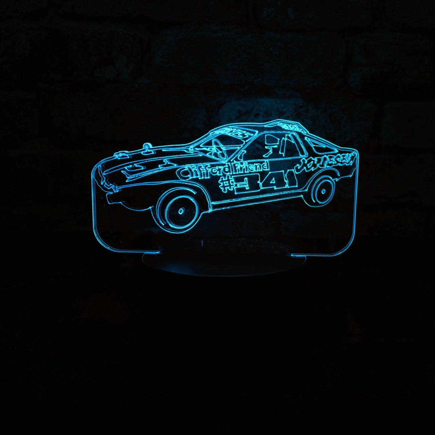 Jonesey #341 Banger LED Night Light  Night Light Stock Car & Banger Toy Tracks