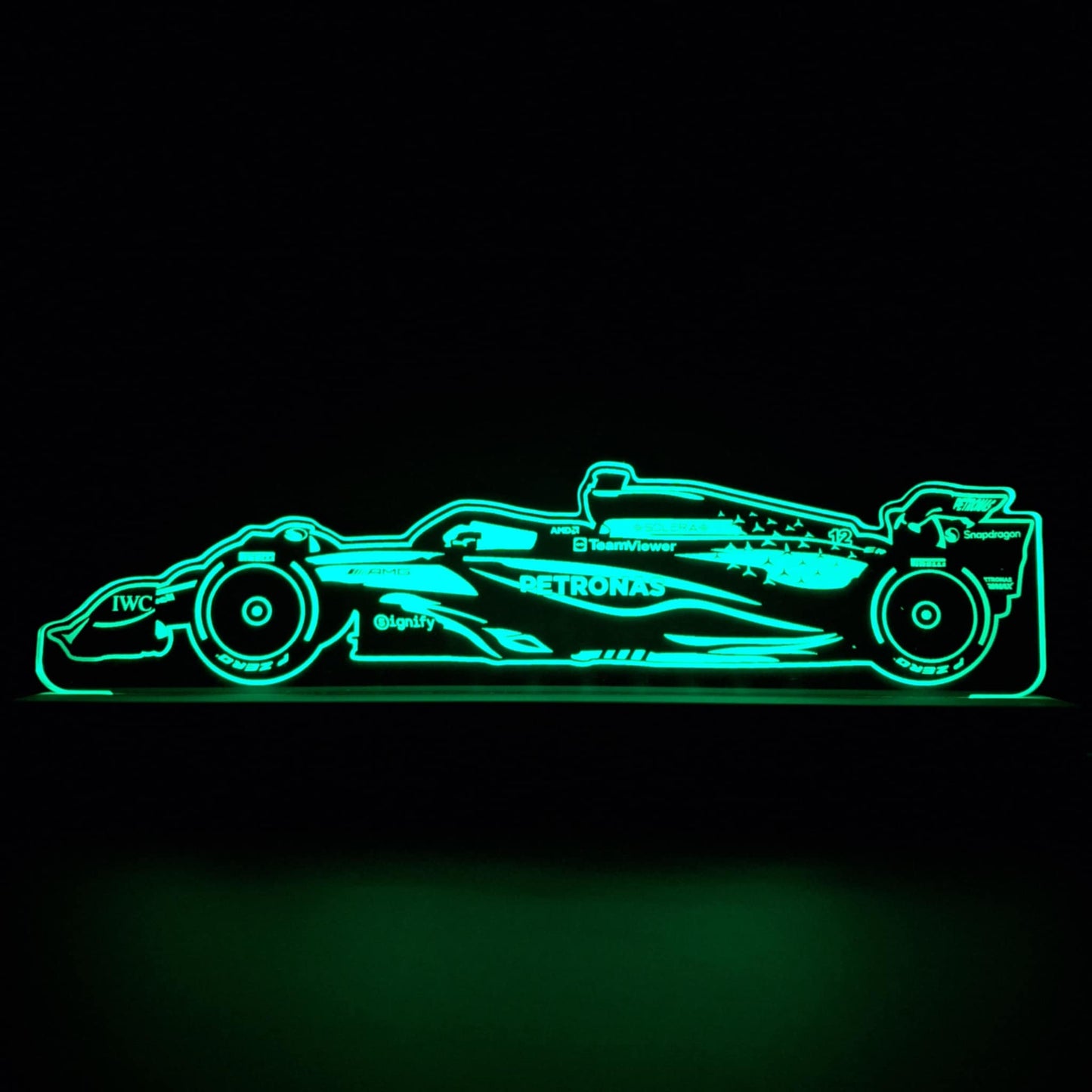 Formule 1 Mclaren LED Lamp Nachtlampje