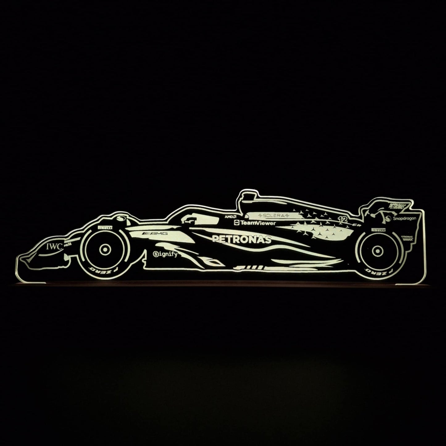 Formule 1 Mclaren LED Lamp Nachtlampje