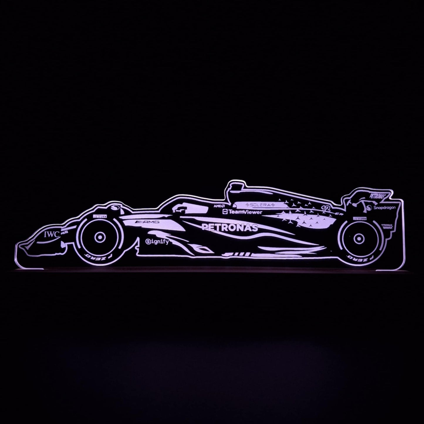 Formule 1 Mclaren LED Lamp Nachtlampje