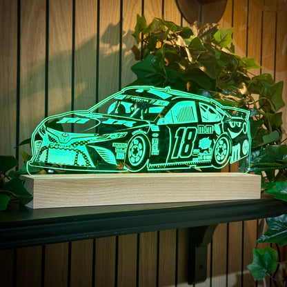 Kyle Busch #18 Toyota Camry LED Lamp Night Light