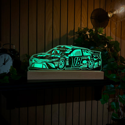Kyle Busch #18 Toyota Camry LED Lamp Night Light