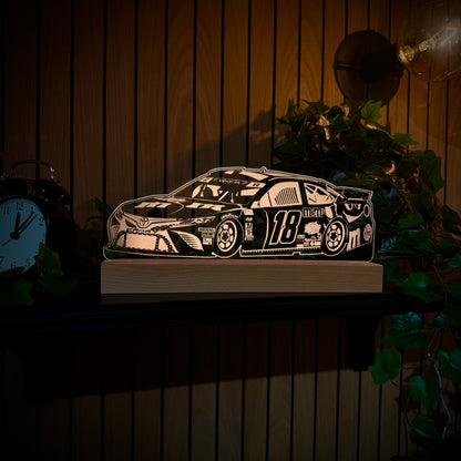 Kyle Busch #18 Toyota Camry LED Lamp Night Light