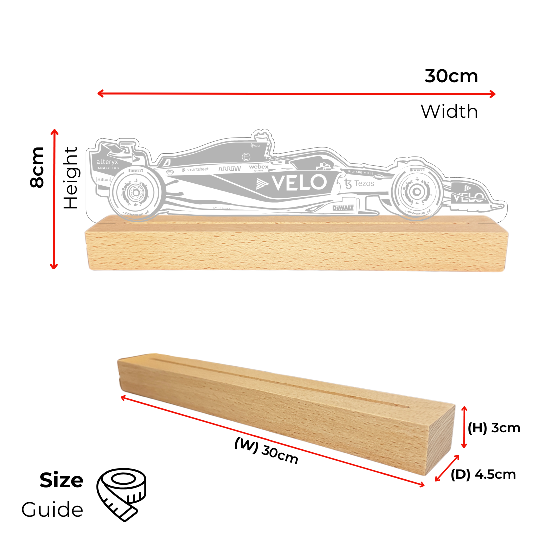 Formula 1 Lando Norris Mclaren LED Lamp Night Light