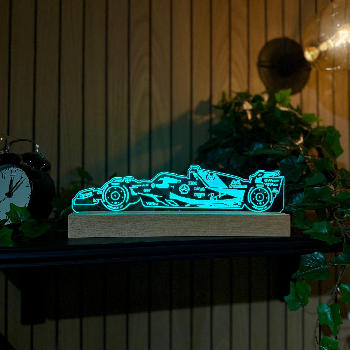 Lewis Hamilton Ferrari 2025 LED Lamp Light