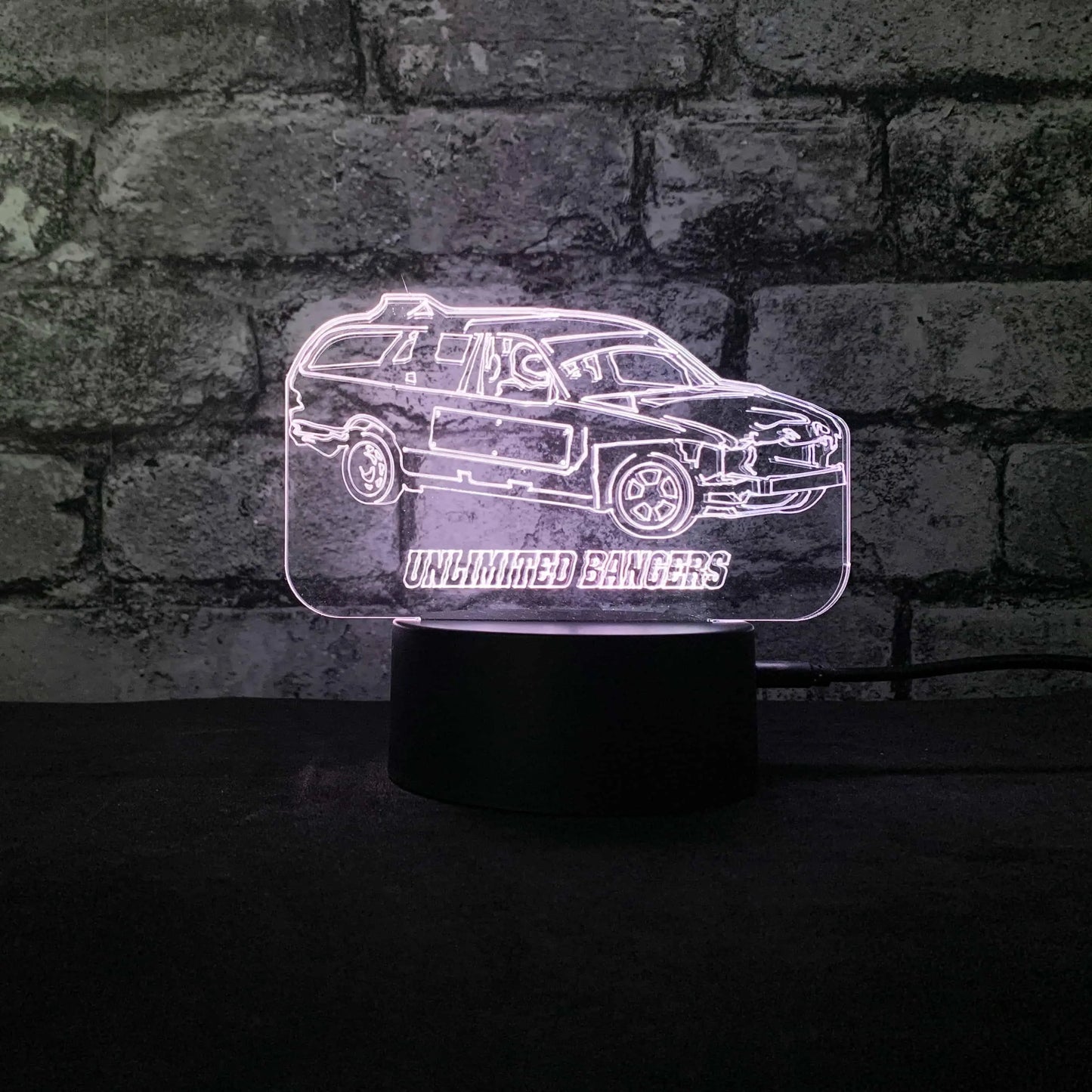 Mercedes Banger LED Night Light  Night Lights & Ambient Lighting Stock Car & Banger Toy Tracks