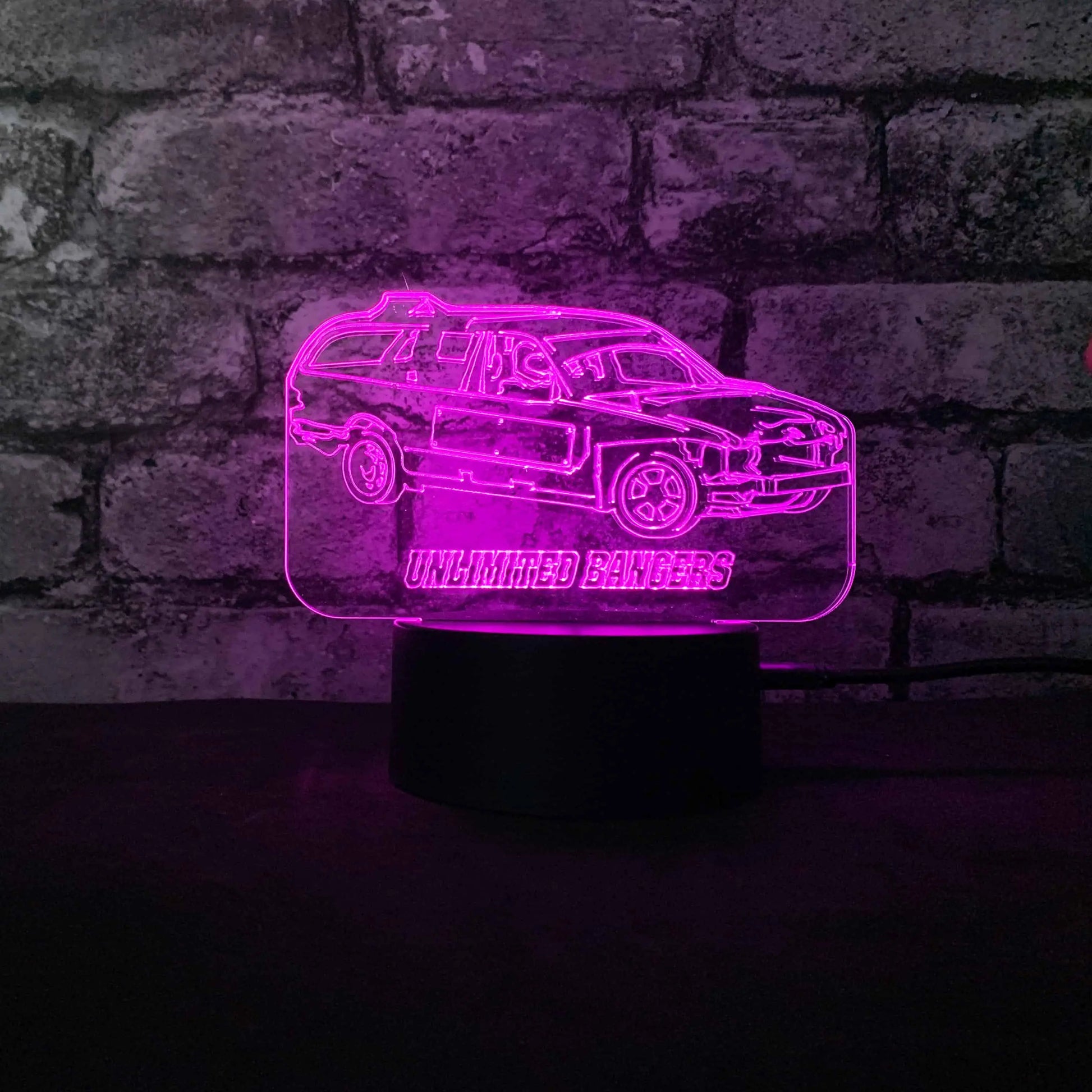 Mercedes Banger LED Night Light  Night Lights & Ambient Lighting Stock Car & Banger Toy Tracks