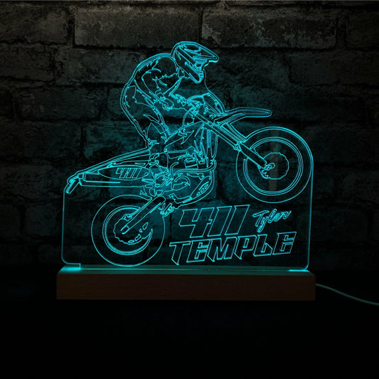 Motocross Night Light - Night Lights & Ambient Lighting - Stock Car & Banger Toy Tracks