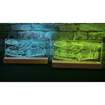 National Hot Rod Night Light - Large - Night Light - Stock Car & Banger Toy Tracks