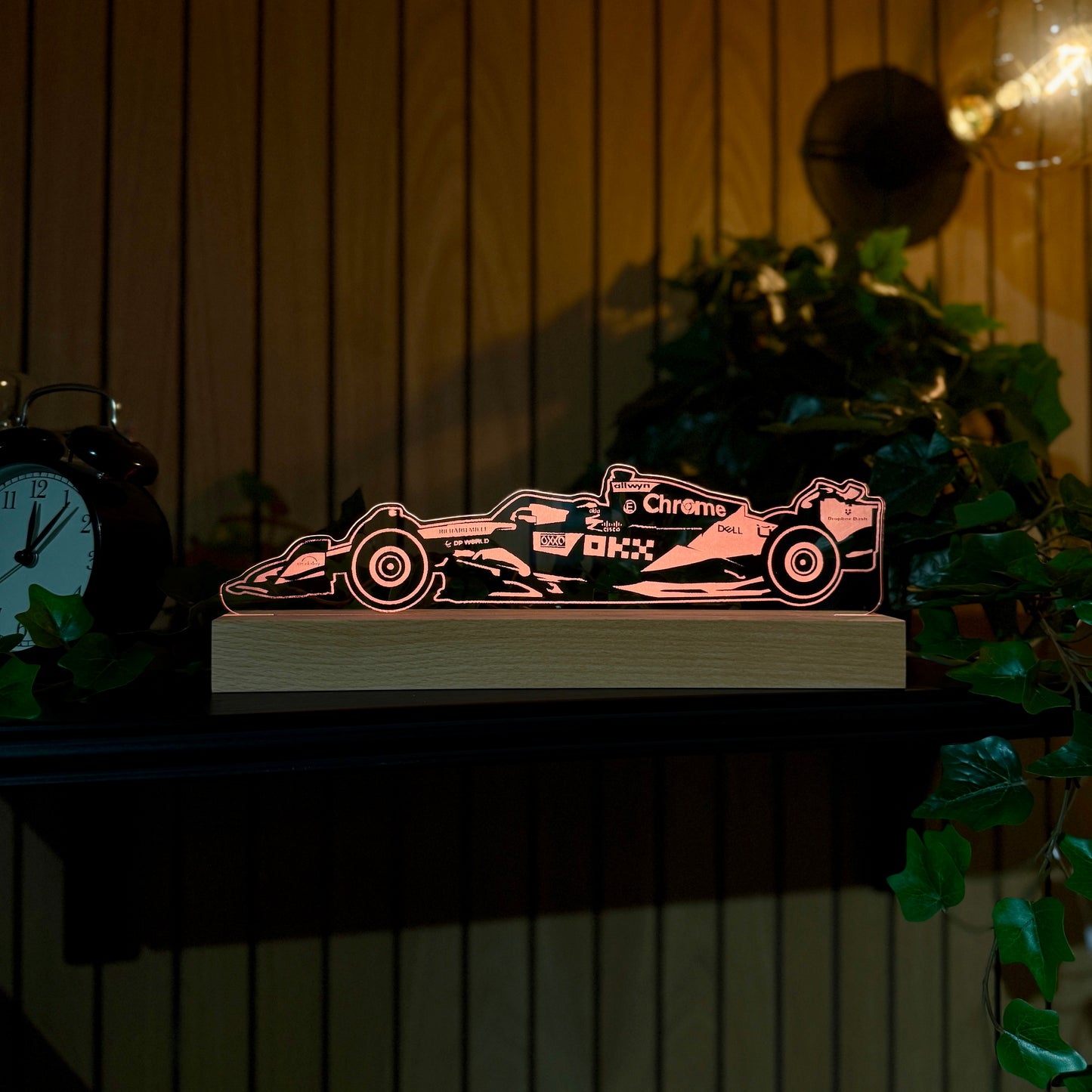 Formule 1 Mclaren LED Lamp Nachtlampje