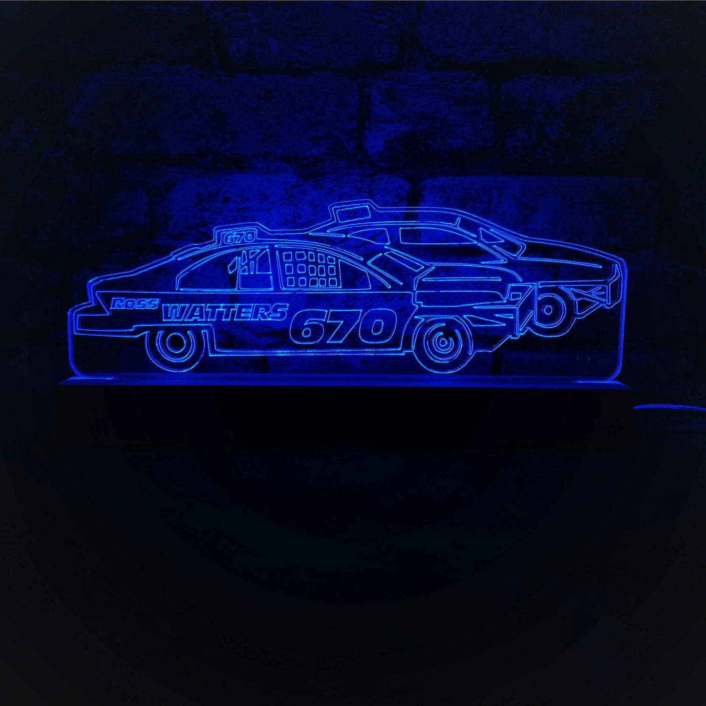 Saloon Stock Car Night Light - Large - Night Light - Stock Car & Banger Toy Tracks