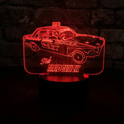 Sid Madgwick #217 Banger LED Night Light  Night Light Stock Car & Banger Toy Tracks