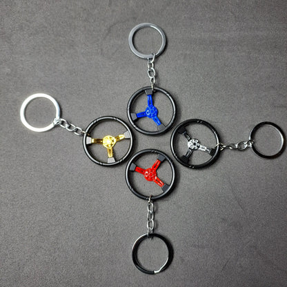 Steering Wheel Keyring  Key Ring Stock Car & Banger Toy Tracks