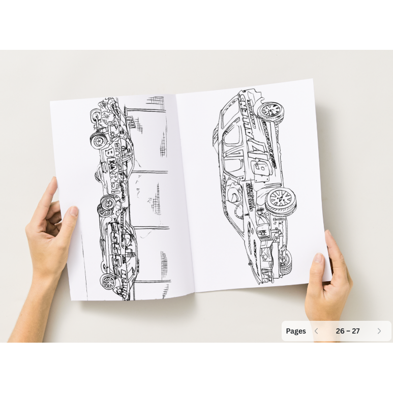 Banger Racing Card Colouring Stock Car & Banger Toy Tracks