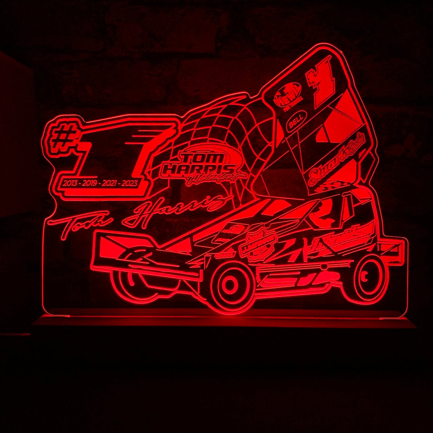 Tom Harris #1 Brisca F1 Night Light - 2023 Shale Edition