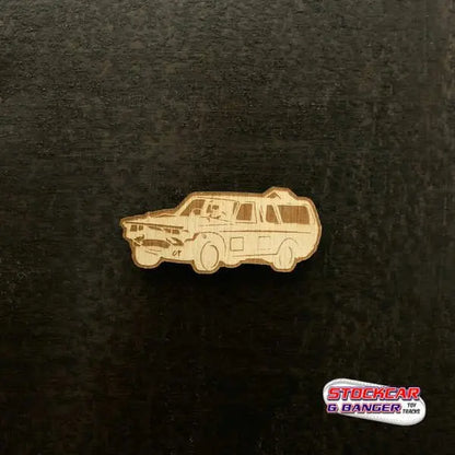 Volvo Estate Unlimited Banger - Magnet - Refrigerator Magnets - Stock Car & Banger Toy Tracks