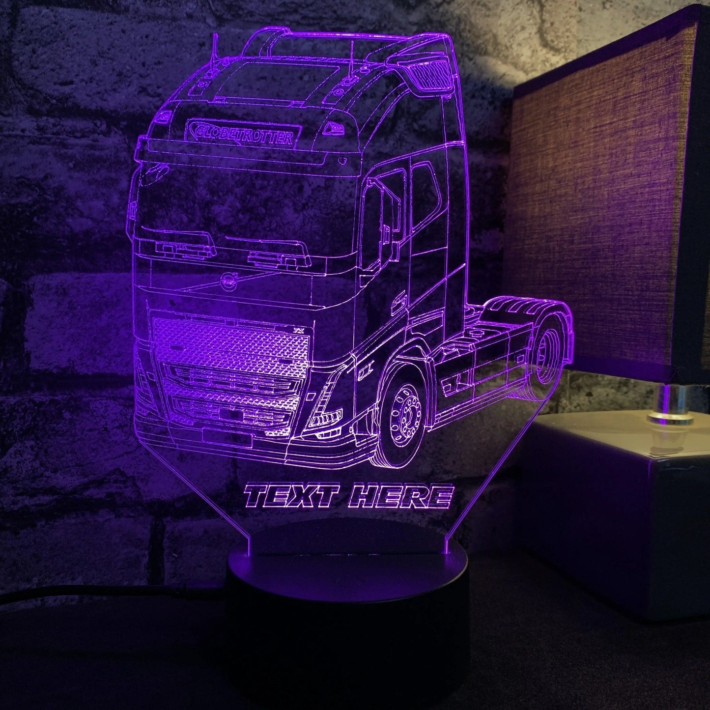 Volvo Lorry Night Light - Night Light - Stock Car & Banger Toy Tracks