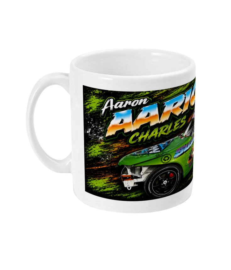 Aaron Aario Banger Racing Mug – left view