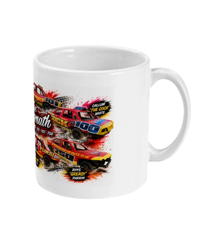 Aftermath Banger Racing Mug – right view