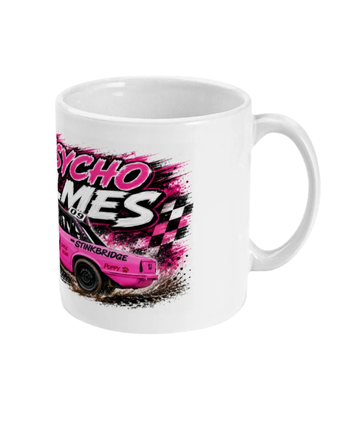 Andy Holmes Banger Racing Mug – right view