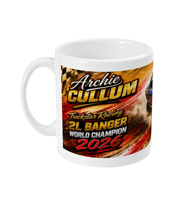 Archie Callum Banger Racing Mug – left view