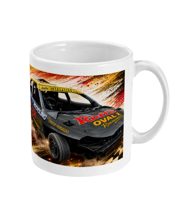 Archie Callum Banger Racing Mug – right view